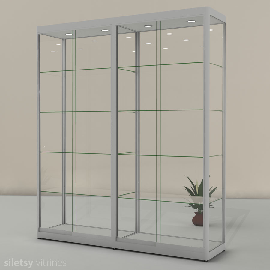 Vitrinekast PR9N2 170x35x198cm