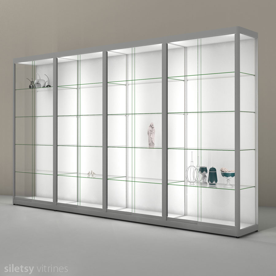 LED-vitrine PR11N4L 336x56x198cm