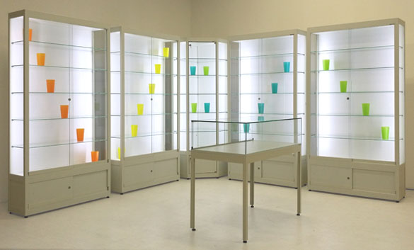 LED-vitrines