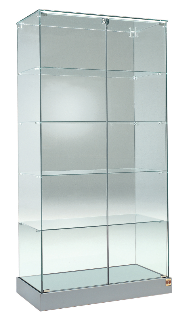 Glasvitrine 73x46x180cm