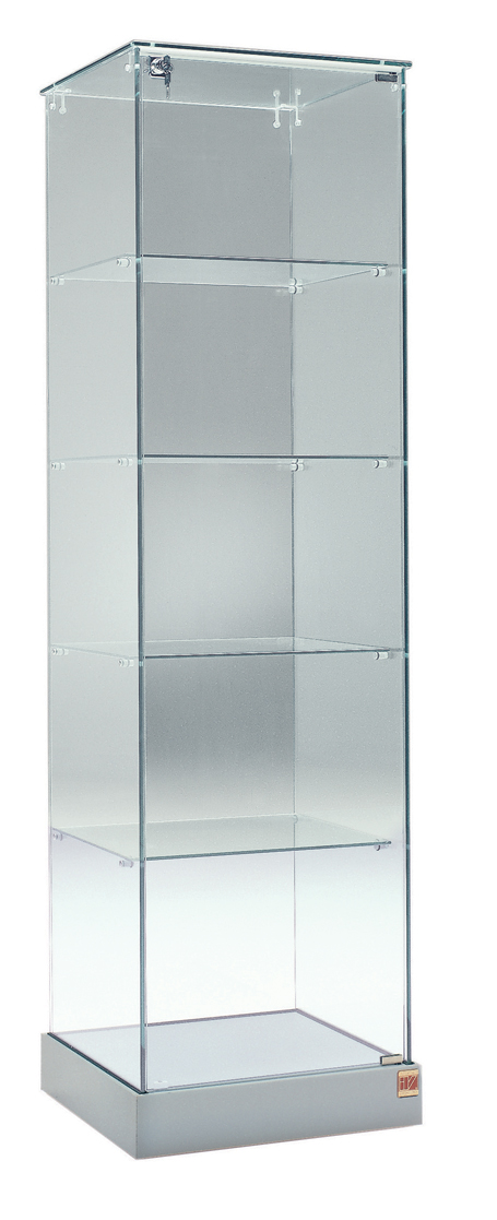 Glasvitrine 53x46x180cm