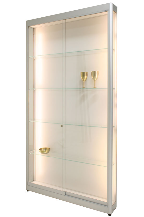 LED-vitrine PR-12/AL 103x17x198cm